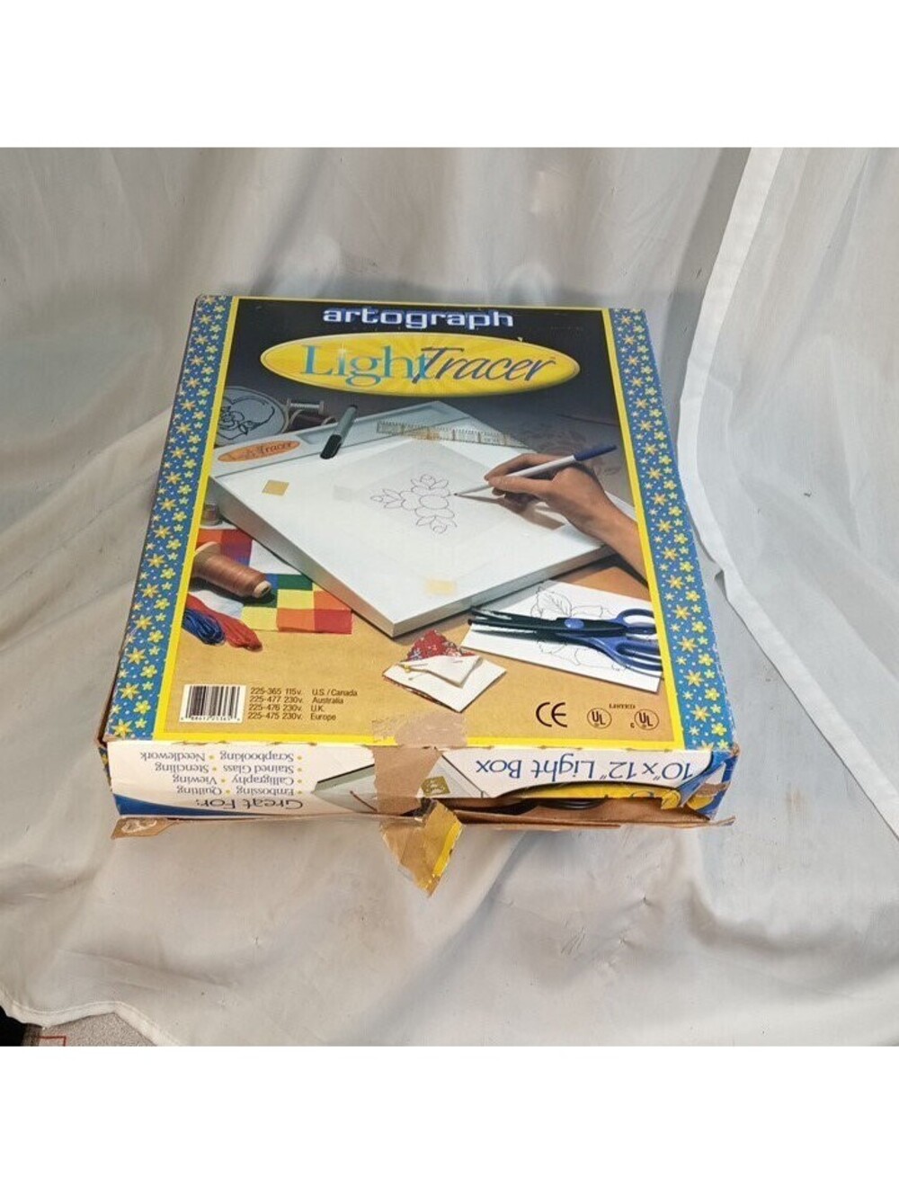 Artograph LightTracer 225-365 Light Box 10x12 Tracing Craft